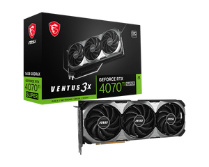 MSI GeForce RTX™ 4070 Ti SUPER 16G VENTUS