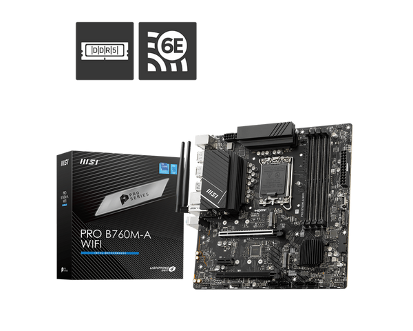 MSI PRO B760 M -A WIFI DDR5