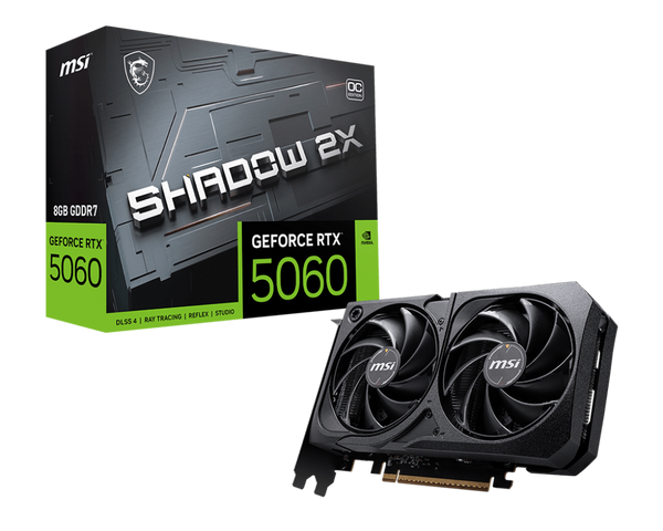 GeForce RTX 5060 8G SHADOW 2X OC