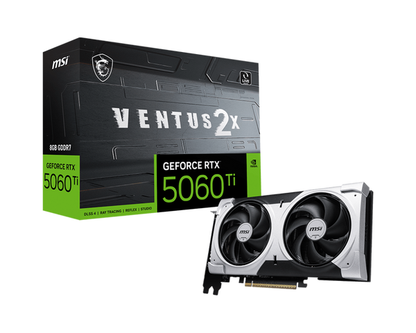 GeForce RTX™ 5060 Ti 8G VENTUS 2X PLUS