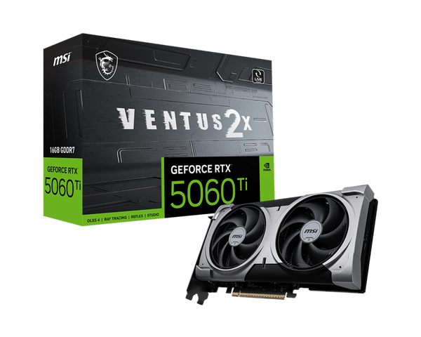 GeForce RTX™ 5060 Ti 16G VENTUS 2X PLUS