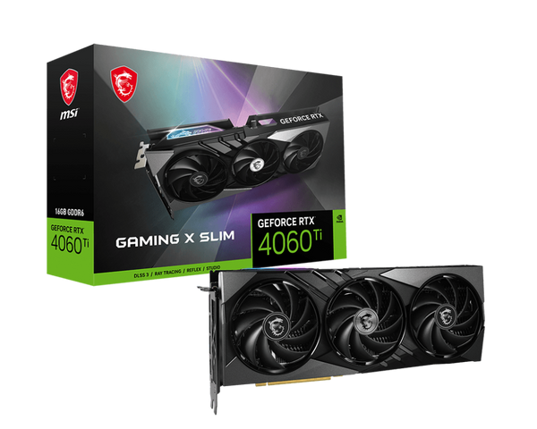 GeForce RTX™ 4060 Ti GAMING X SLIM 16G