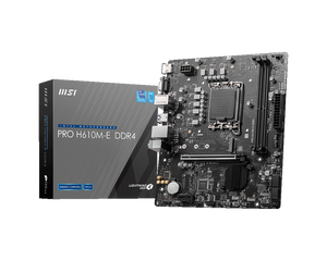 MSI Pro H610 M-E DDR4