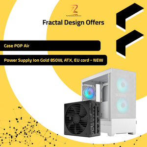 POP AIR  +  Ion Gold 850W, ATX, EU cord - NEW