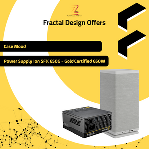 MOOD  +  Fractal Design Ion SFX 650G - 80 Plus Gold Certified 650W Full Modular SFX-L Power
