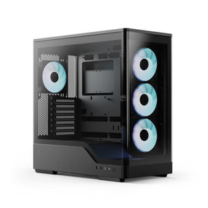 CASE-Aerocool-P500A Black (4Fans ARGB 3 reversed)