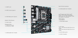 Asus Prime B760 M-R DDR4
