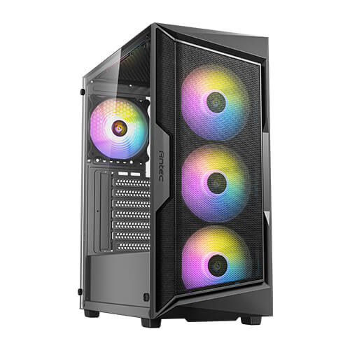 ANTEC AX61 Elite, High-Airflow Mesh Front Panel, 4 x 120mm ARGB Fans Included
